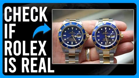 how can i tell if my rolex is genuine|how to identify rolex watches.